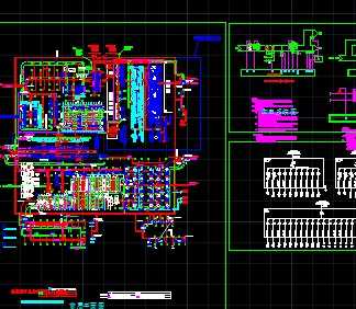 某廠房凈化中央空調設計圖免費下載 暖通圖紙